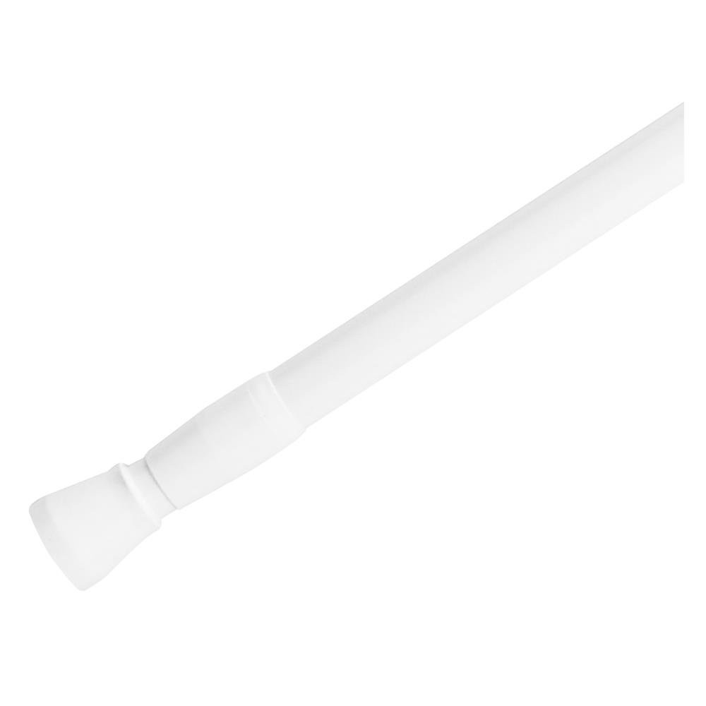 ราวม่านห้องน้ำอะลูมิเนียมเคลือบ PVC 70-120 ซม.ราวผ้าม่านห้องน้ำ SHOWER CURTAIN ROD 70-120 CM