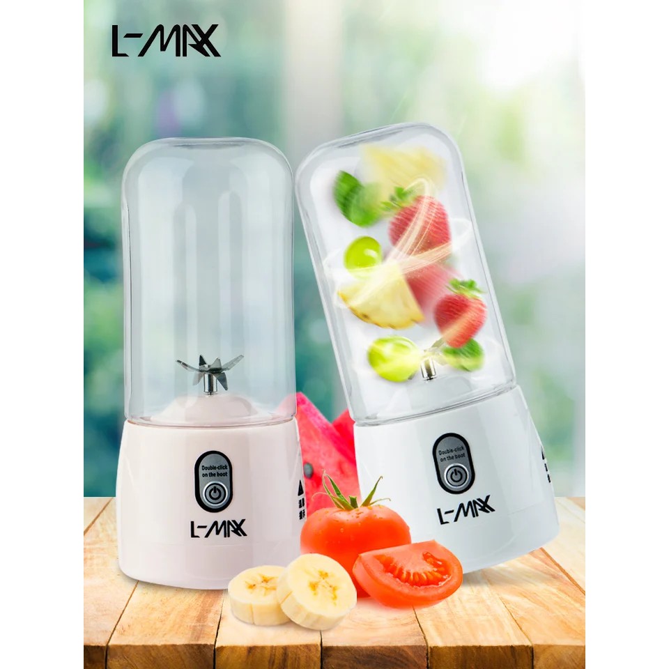 !!สินค้าขายดี!! LMAX แก้วปั่นน้ำผลไม้ แก้วปั่นน้ำผลไม้พกพา แก้วปั่นพกพา แก้วปั่นสมูทตี้ LMAX USB Portable Mini Juicy Cups