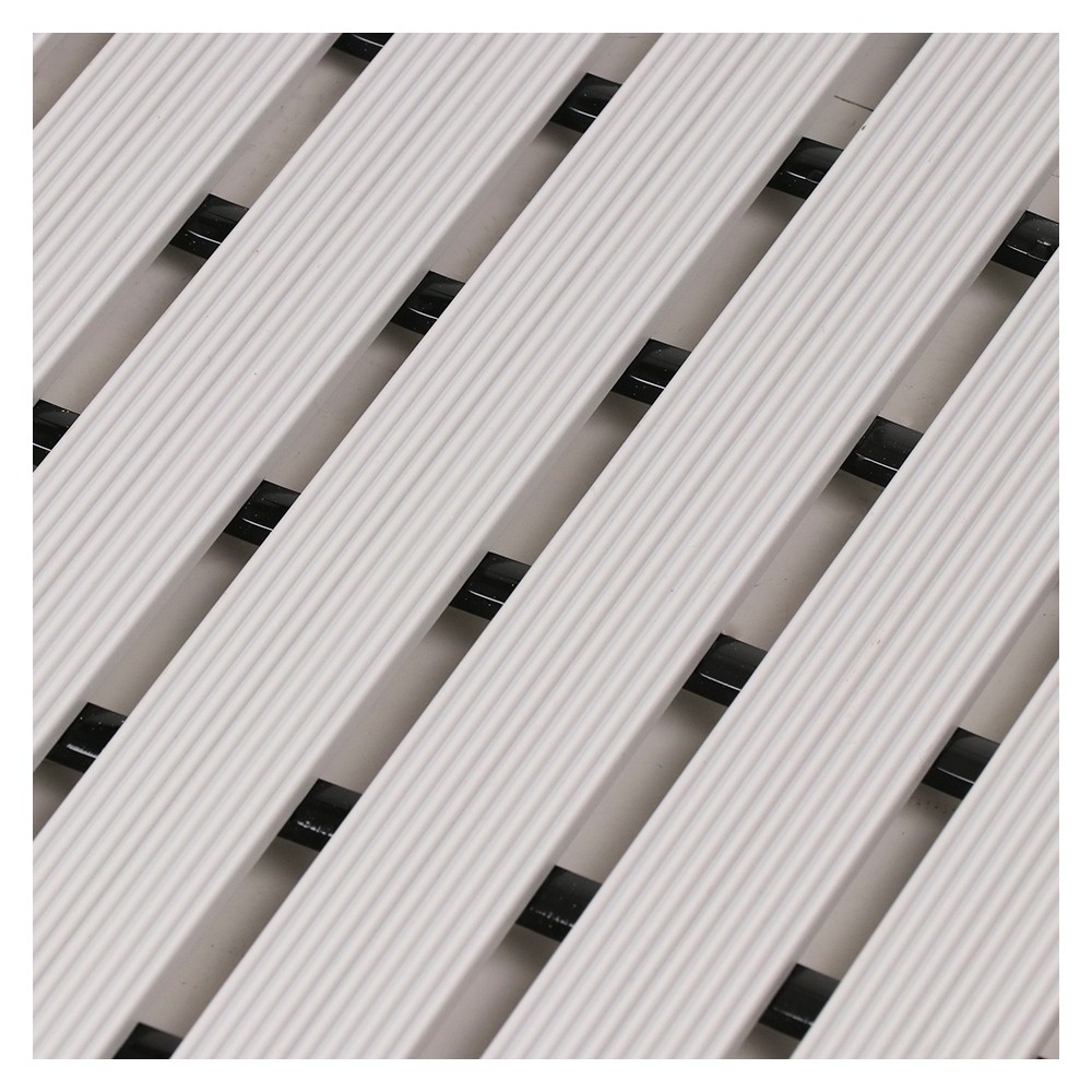 พรมปูพื้น พรมเช็ดเท้า พรมปูพื้น พรมภายนอก แผ่นกันลื่น ELLIS SM75 60X75 สีเทา