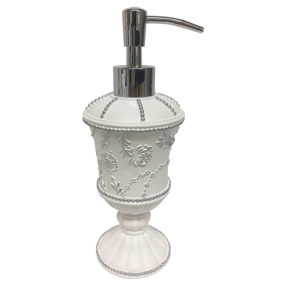กระปุกสบู่เรซิ่น MOYA JMBS0608-A สีขาว อุปกรณ์ภายในห้องน้ำ