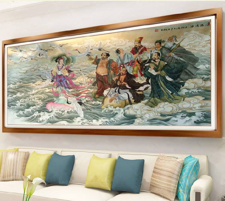 8 เซียน ครอสติสคริสตัล Diamond painting โมเสก ภาพติดเพชร งานฝีมือทำที่บ้าน DIY