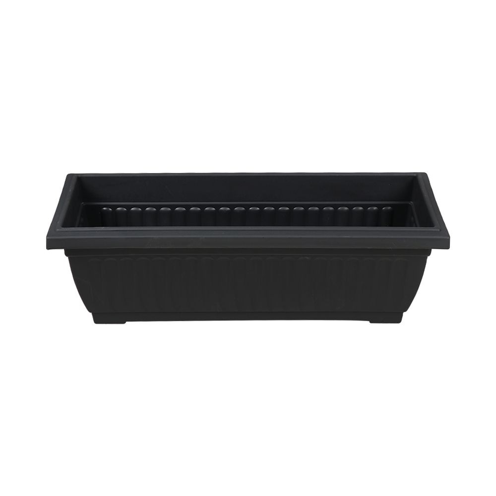 กระถางพลาสติก BABA 509 สี CHARCOAL PLASTIC PLANT POT BABA 509 CHARCOAL