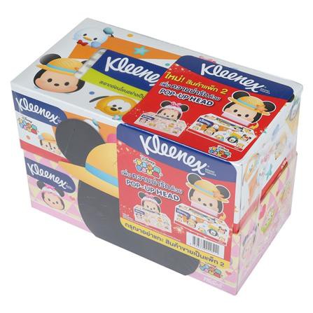 กระดาษเช็ดหน้า KLEENEX DISNEY แพ็ค 2 เช็ดสะอาด ไม่ทิ้งขุย
