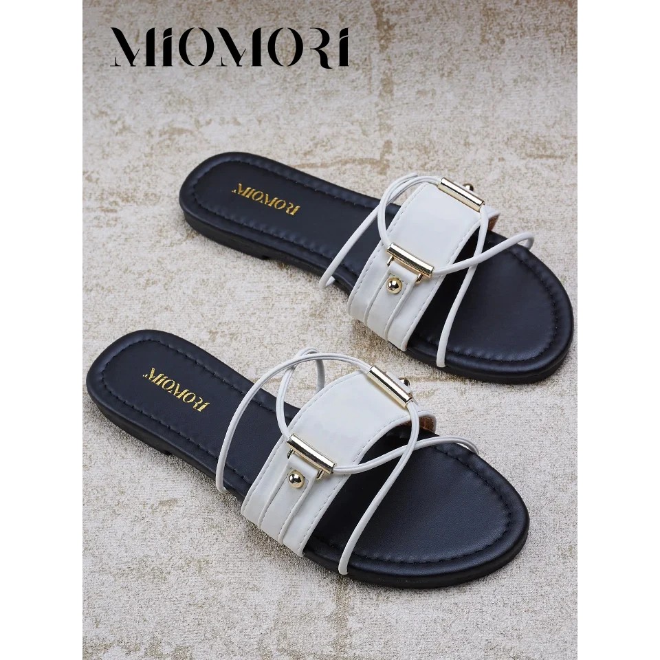 !!สินค้าขายดี!! MIOMORI รองเท้าแตะสำหรับสุภาพสตรี รองเท้าแฟชั่น MIOMORI Casual Sandals