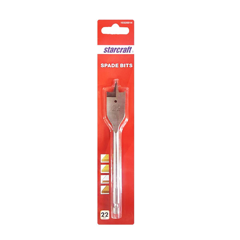 เครื่องมือช่าง สว่าน ดอกสว่าน ดอกเจาะไม้ STARCRAFT 22มิลลิเมตร WOOD DRILL BIT STARCRAFT 22MM