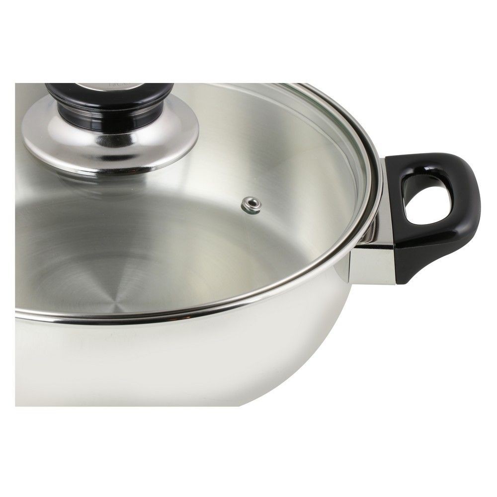 หม้อต้ม หัวม้าลาย 24 ซม. POT SAUCE POT SHABU ZEBRA 24CM. STAINLESS