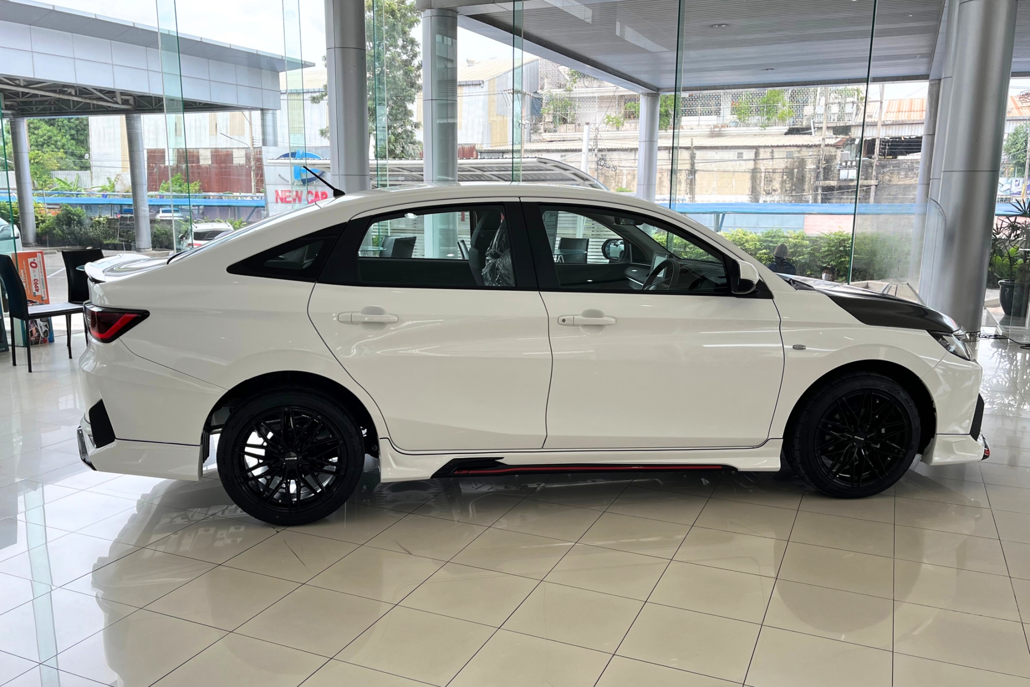 ชุดแต่งรถ-สเกิร์ต-สปอยเลอร์ Toyota New Yaris Ativ 2022 2023 2024