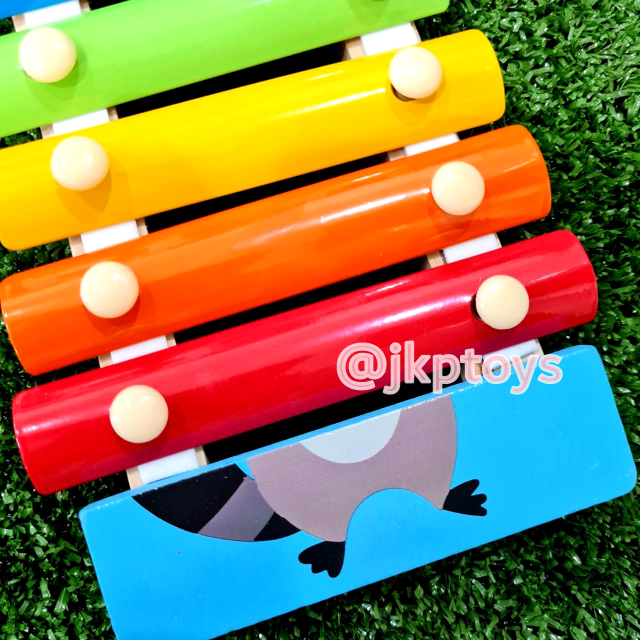 ของเล่นไม้เสริมพัฒนาการ ระนาดไม้ลายสัตว์