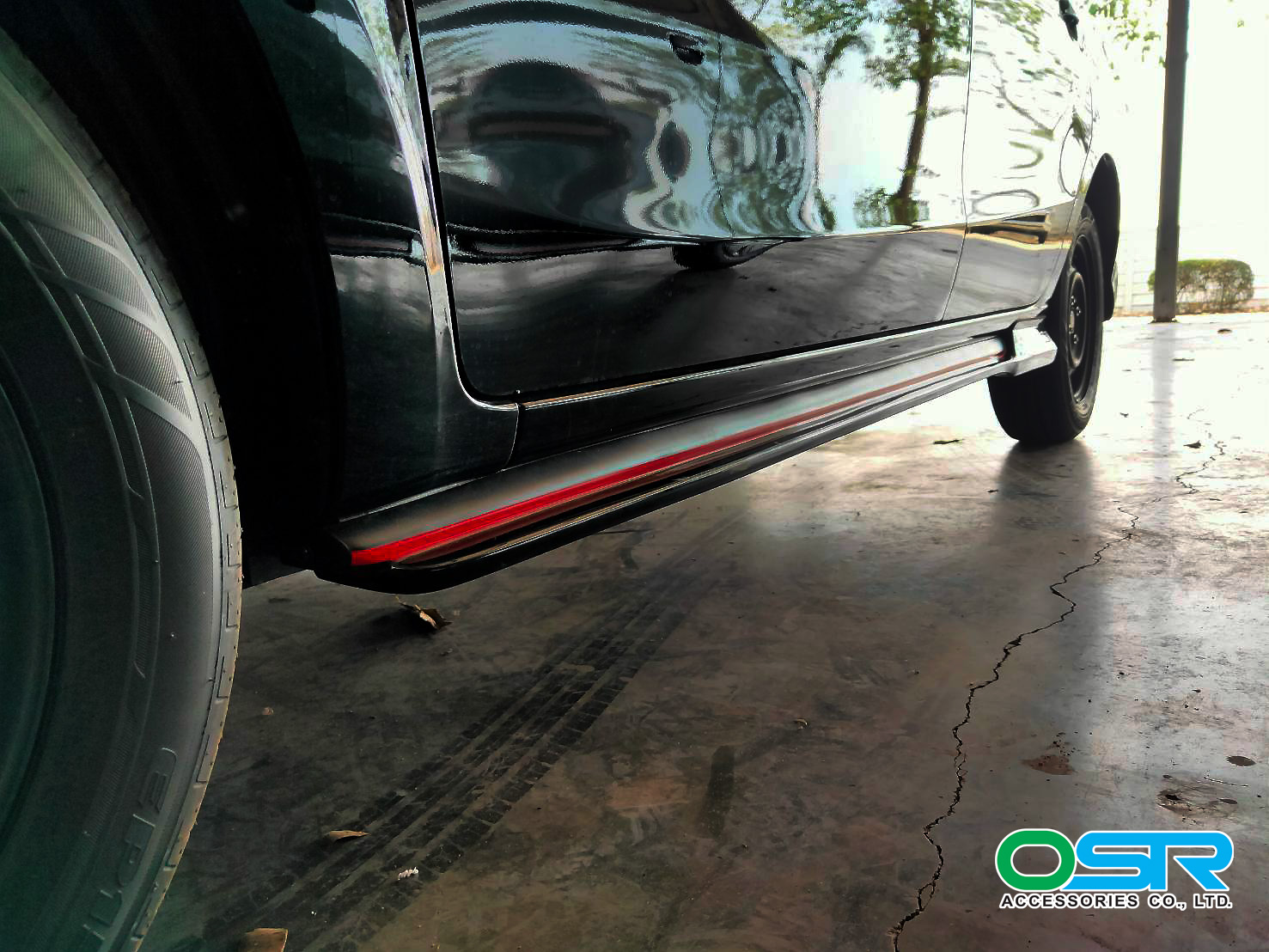 ชุดแต่งรถ สเกิร์ต-สปอยเลอร์ New Mitsubishi Attrage 2020 ทรง SR-Limited By OSR