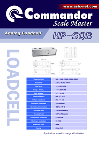 HP-QSB Load Cell Commandor