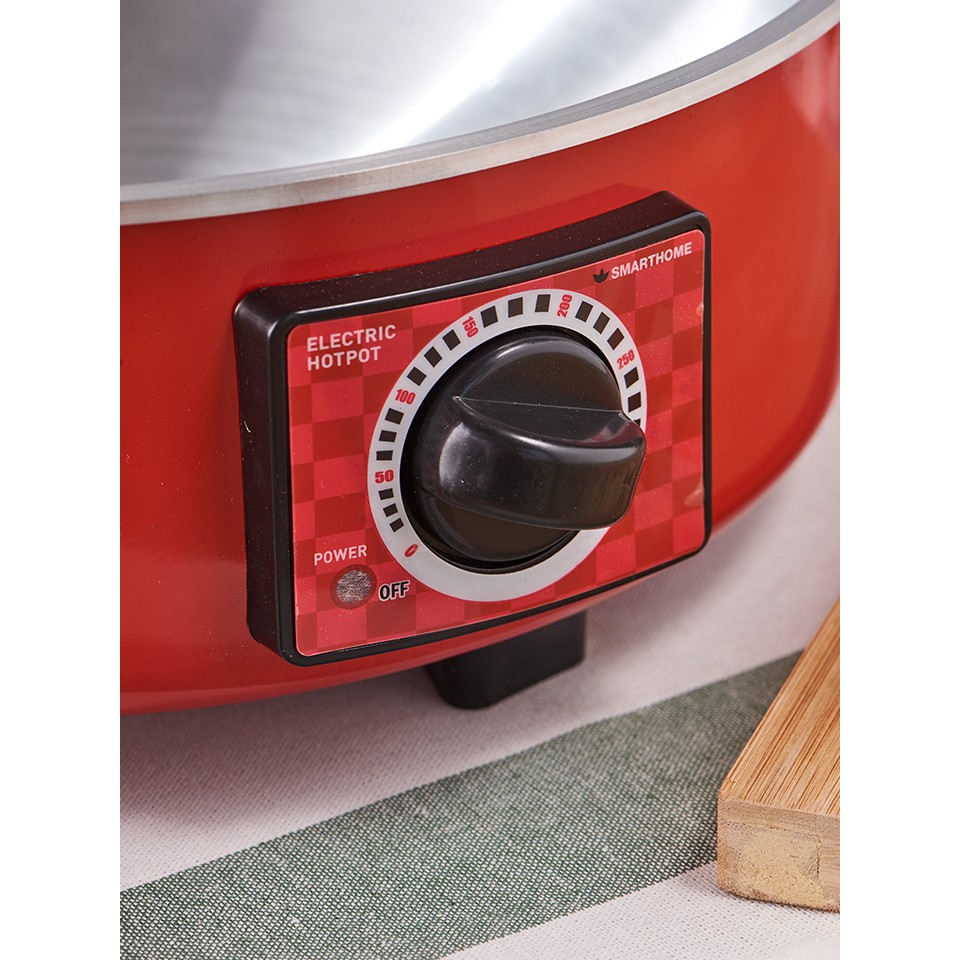 !!สินค้าขายดี!! SMARTHOME กระทะไฟฟ้าอเนกประสงค์ 2.5 ลิตร รุ่น SV-EP1000 ประกัน 3 ปี กะทะปิ้งย่าง Electric Frying pan