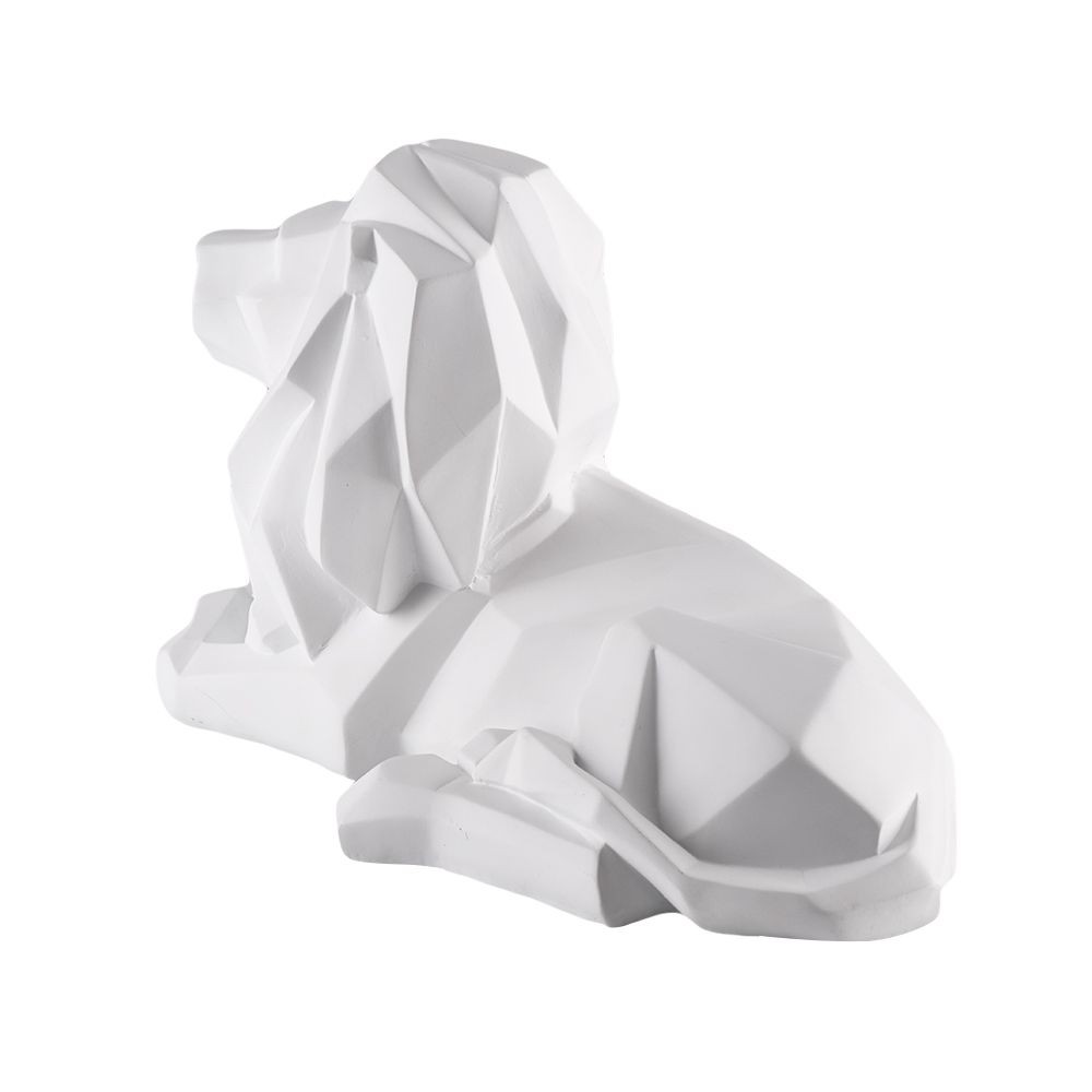 ของตกแต่ง HOME LIVING STYLE LION 35.3X17.5 ซม. สีขาว อุปกรณ์ตกแต่งบ้านอื่นๆ