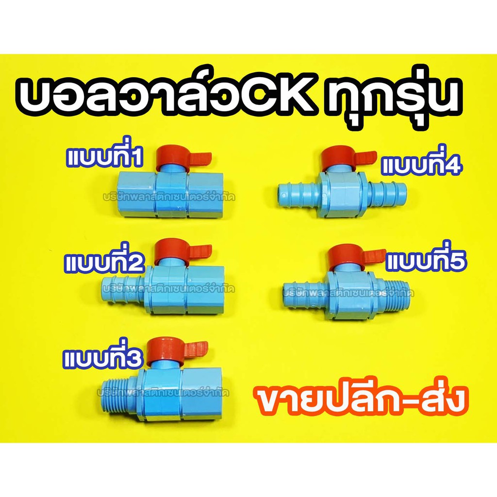 วาล์วสายพีอี พีอี PE ทุกแบบ