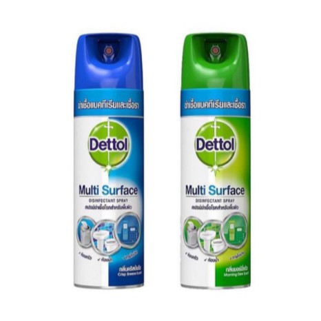 Dettol Multi Surface Spray 450 ml เดทตอล สเปรย์ ฆ่าเชื้อโรค สำหรับพื้นผิว ห้องครัว ห้องน้ำ ภายในบ้าน 19673 / 19160