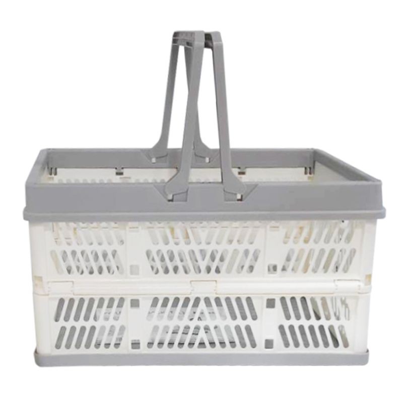 KH ตะกร้าพับได้ ขนาด 30x20x15.5 ซม. รุ่น CANDICE TG51132-S ผลิตจากพลาสติกเกรด A