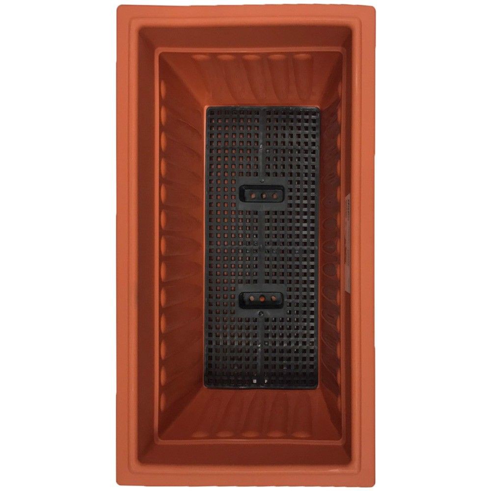 กระถางพลาสติก BABA 510 สี COTTA BABA 510 COTTA PLASTIC POT มีน้ำหนักเบา เคลื่อนย้ายได้สะดวก กระถางพลาสติกมีรูระบายน้ำ