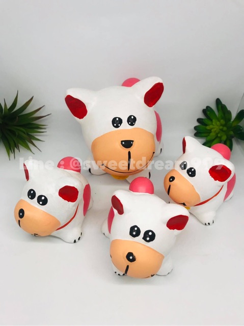 แต่งสวน ตุ๊กตาครอบครัวสัตว์