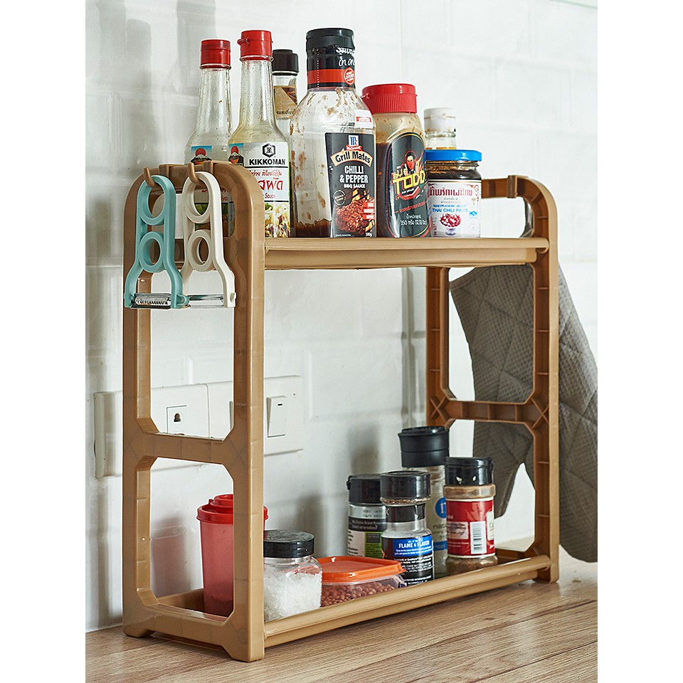 !!สินค้าขายดี!! ชั้นวางของอเนกประสงค์ ชั้้นวางของสแตนเลส Kitchen Organizer Shelf