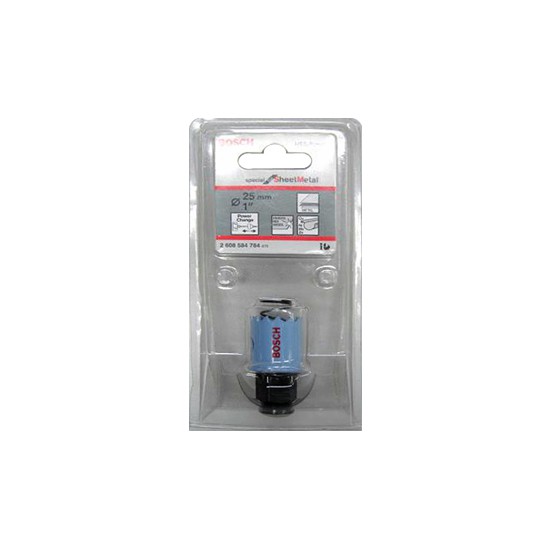 โฮซอล เจาะเหล็ก BOSCH 1 นิ้ว ถ้วย สว่านและดอกสว่าน BOSCH 2608584784 1"METAL HOLE SAW CUTTER