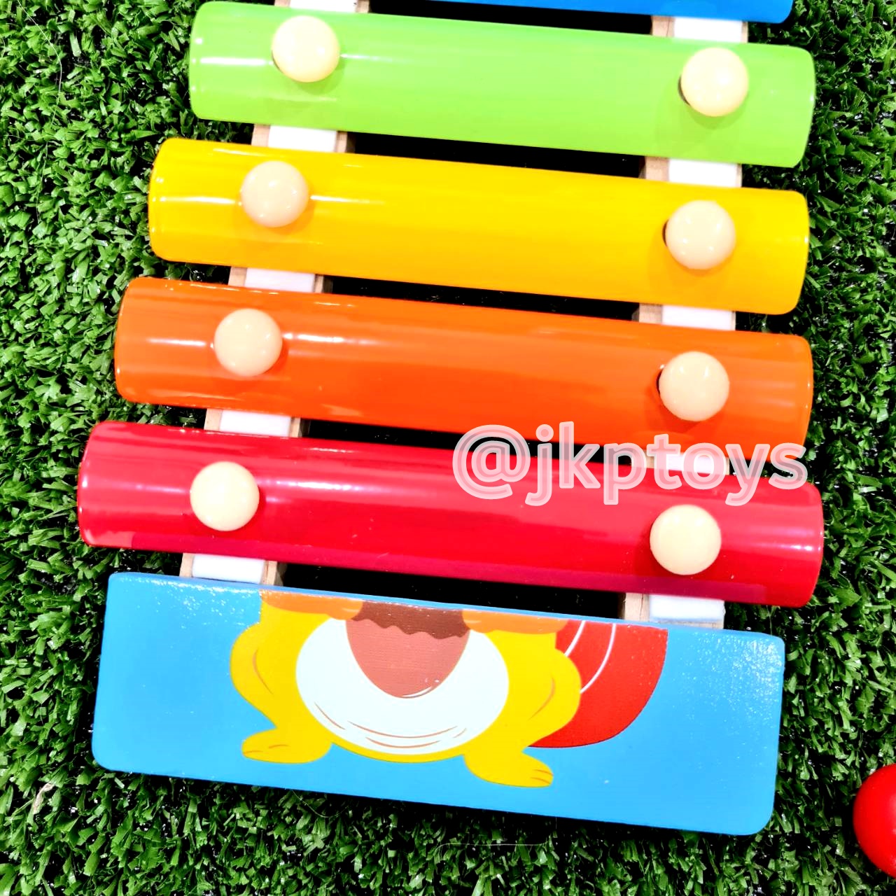 ของเล่นไม้เสริมพัฒนาการ ระนาดไม้ลายสัตว์