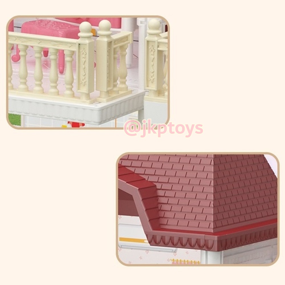 บ้านตุ๊กตา Koala Villa ห้องนอน ห้องน้ำ