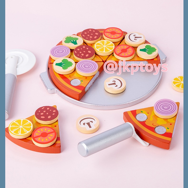 🍕🍕ของเล่นไม้เสริมพัฒนาการ DIY เล่นได้ทั้งเด็กชาย และเด็กหญิง