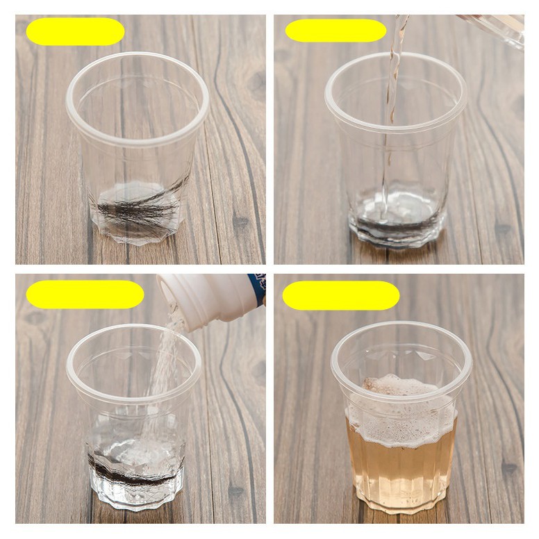 1355 ผงล้างท่อ ผงระเบิดท่อ แก้ปัญหาท่ออุดตัน ดับกลิ่นท่อ ผงล้างไขมันอุดตัน แบบขวด110กรัม