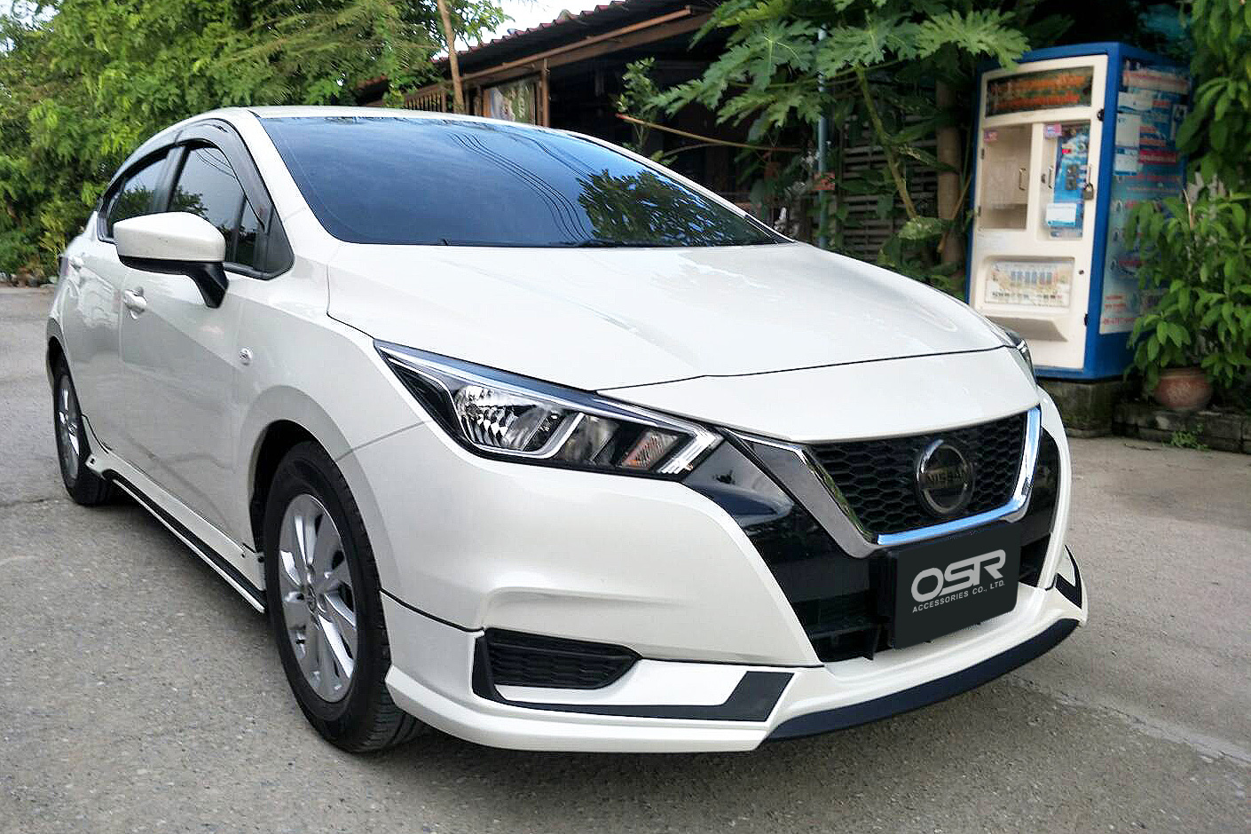 ชุดแต่งรถ สเกิร์ต-สปอยเลอร์ All New Almera 2020 Turbo ทรง SR-Limited By OSR