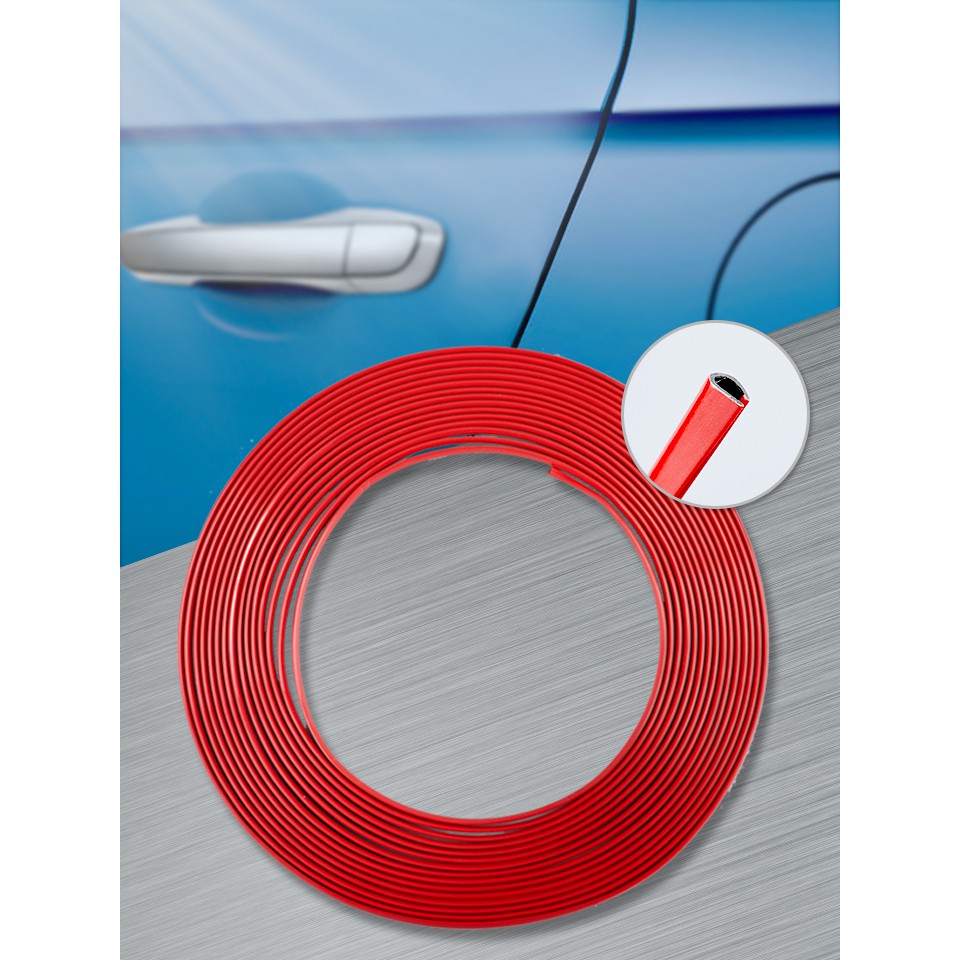 !!สินค้าขายดี!! ยางกันกระแทกประตูรถยนต์ ยางกันรอยขอบประตูรถ 15 เมตร Car Door Guard