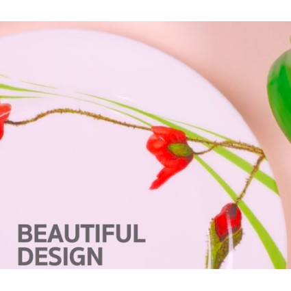 !!สินค้าขายดี!! ชุดจานเมลามีน Melamin Plate Set 4pc