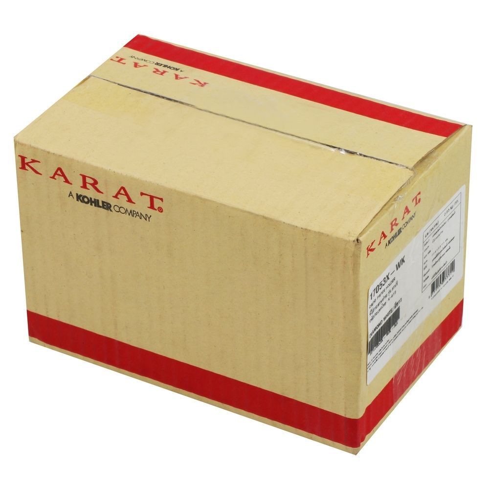 ที่ใส่กระดาษ KARAT K-17053X สีขาวอุปกรณ์ห้องน้ำ