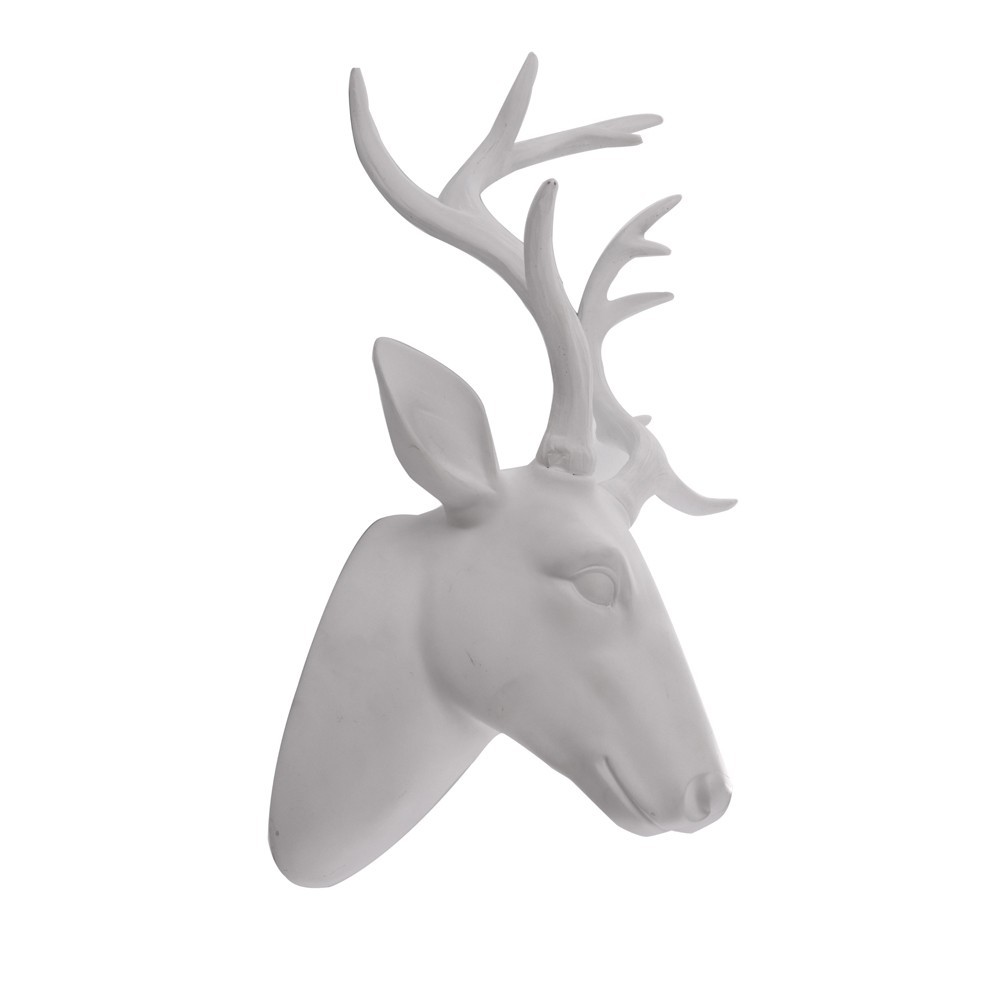 ของตกแต่ง HOME LIVING STYLE DEER HEAD 35X43 ซม. สีขาว อุปกรณ์แต่งบ้านอื่นๆ DECORATE HOME LIVING