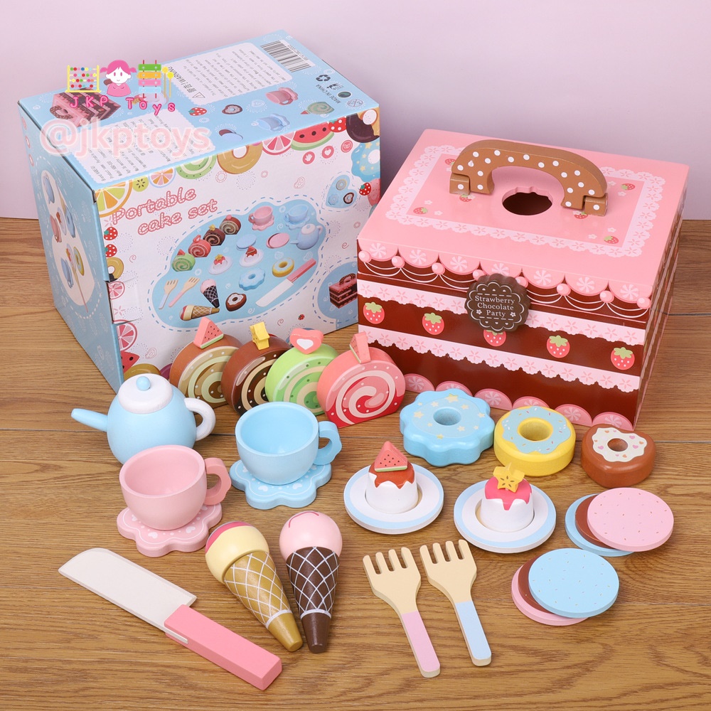 ð§ðĐāļāļļāļāļāļĨāđāļāļāļāļāļĄāļŦāļ§āļēāļ Portable Cake Set ðŦ