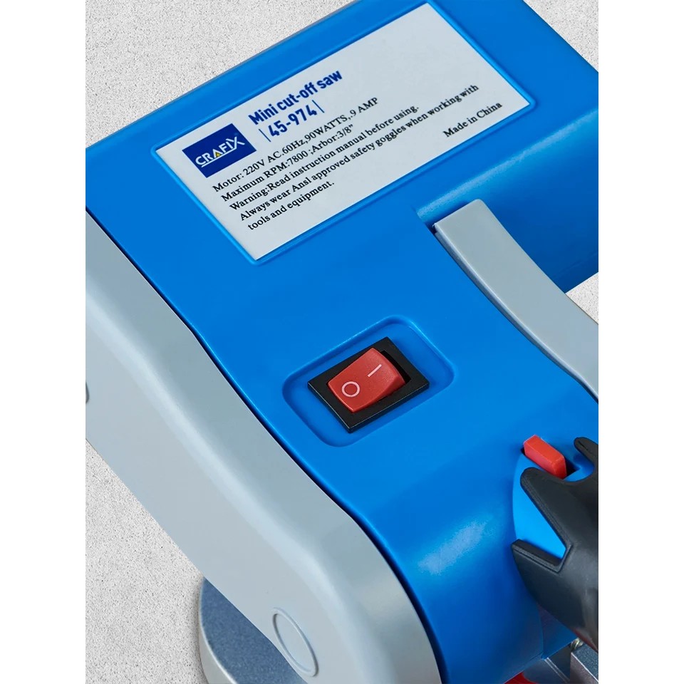 !!สินค้าขายดี!! CRAFIX เครื่องมือตัดเหล็กตั้งโต๊ะ CRAFIX Mini Cut-off Saw
