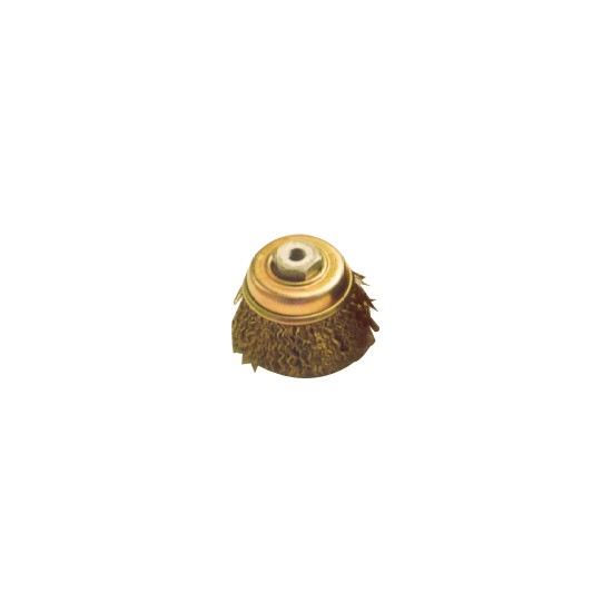 เครื่องมือช่าง สว่าน ดอกสว่าน แปรงลวดรูปถ้วย PEGASUS 10X1.25 PEGASUS VR91170 10X1.25 STEEL CUP BRUSH