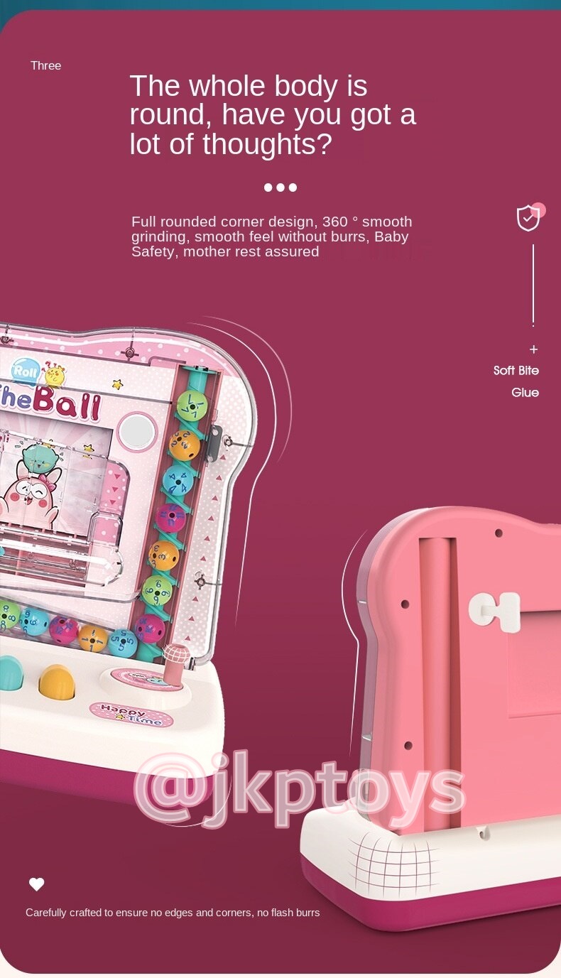 ของเล่นเสริมพัฒนาการ เกม Roll the Ball เรียงลูกเเก้วหลากสี