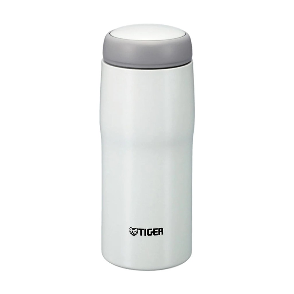 TIGER แก้วน้ำสแตนเลส รุ่น MJAA024WP 0.24 ลิตร สีขาว สีขาว