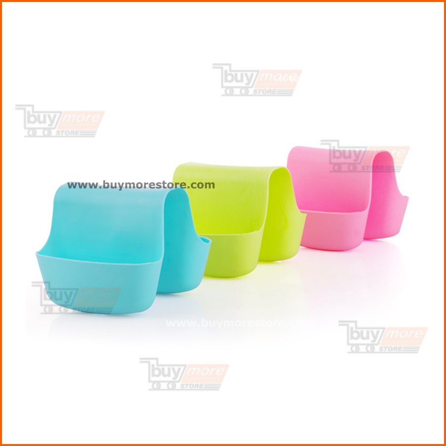 ที่วางสก๊อตไบร์ท *แขวนกลางซิงค์* ที่แขวนสก๊อตไบร์ท ที่วางฟองน้ำ อุปกรณ์ทำความสะอาดเล็ก ๆ