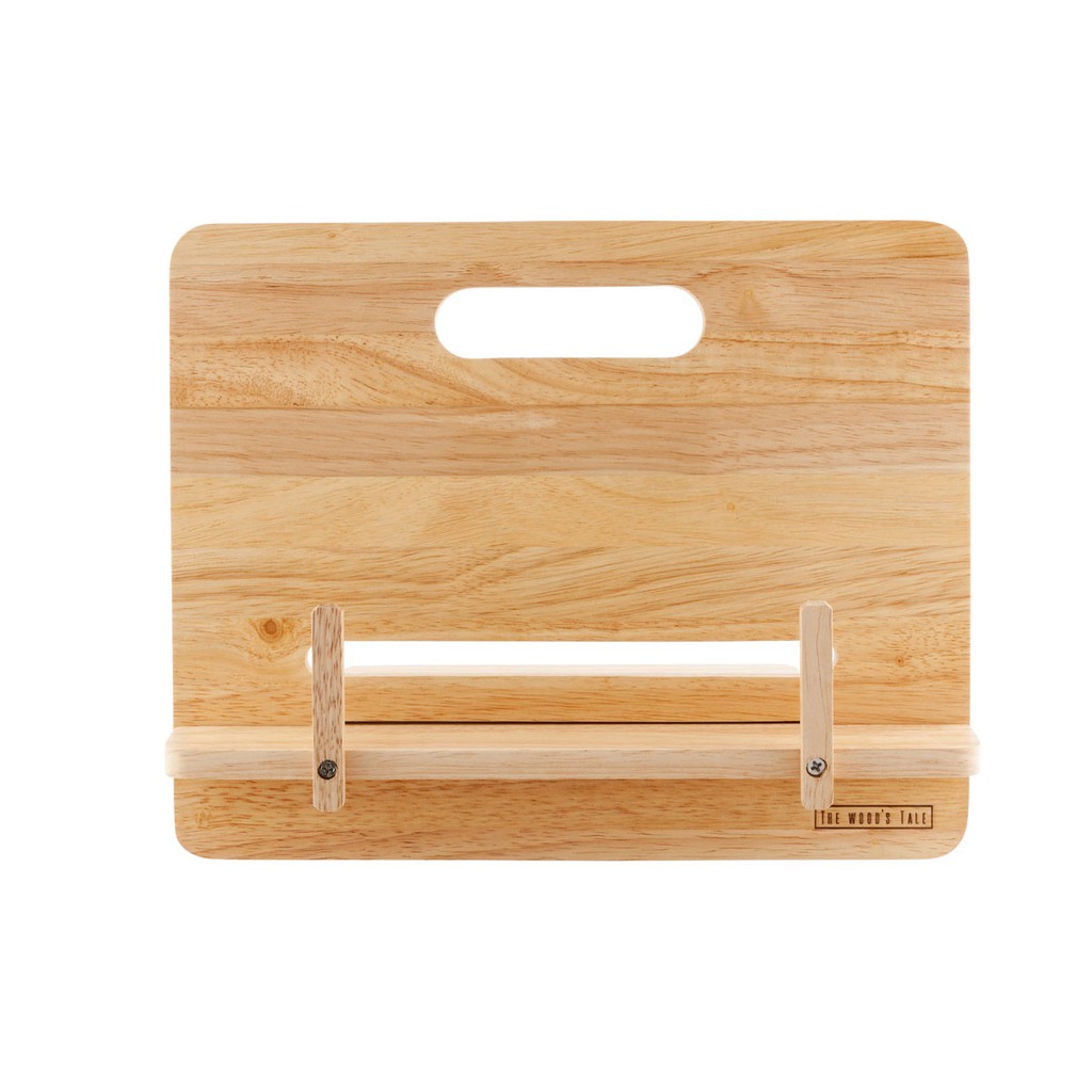 The Wood's Tale ที่วางหนังสือ ที่ตั้งหนังสือ ปรับระดับได้ BOOK STAND แท่นวางหนังสือ จากไม้ธรรมชาติ