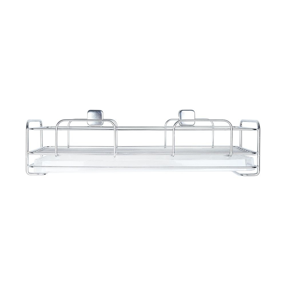 ชั้นแขวนพร้อมถาด KECH KECH-014 1 ชั้น HANGING SHELF STAINLESS WITH TRAY KECH KECH-014 1TIER STAINLESS