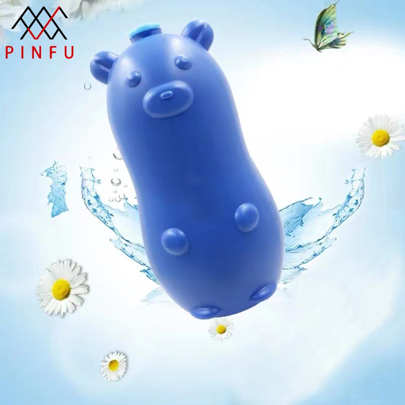 PINFU_ ก้อนดับกลิ่นสำหรับห้องน้ำ ถังชักโครก รูปหมี (K-407)