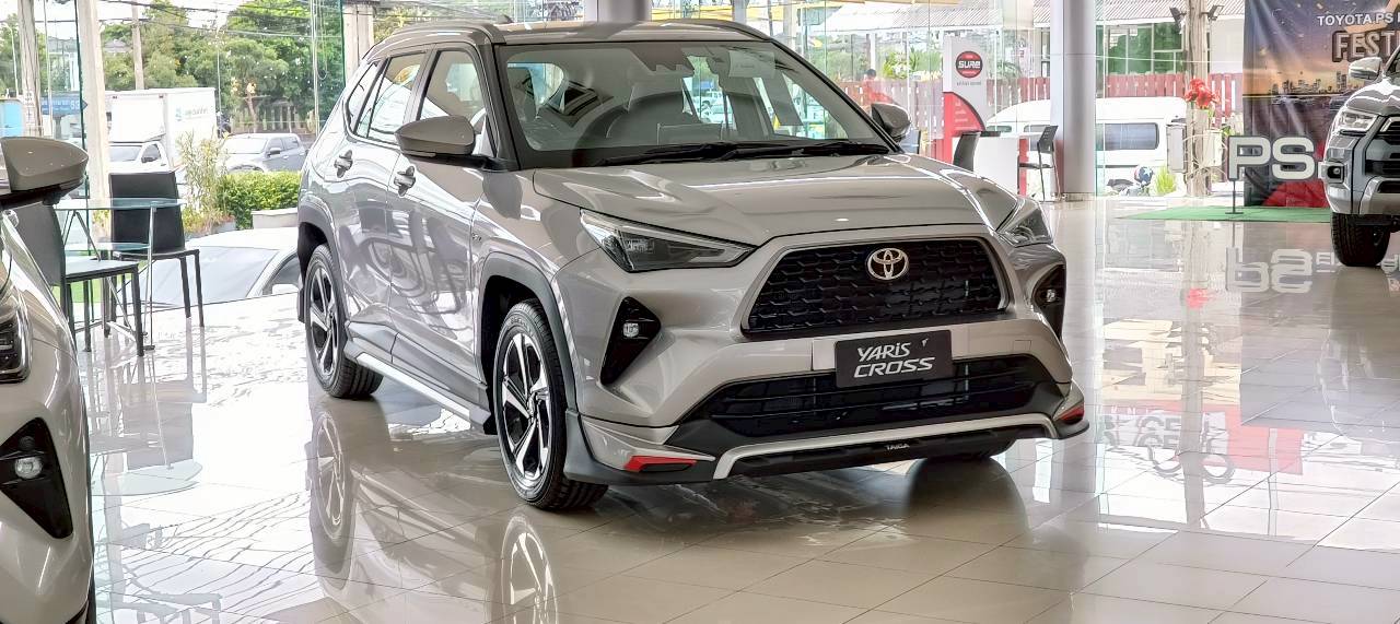 ชุดแต่งรถ-สเกิร์ต-อุปกรณ์แต่งรถ New Toyota Yaris Cross 2023-2025 ทรง Taiga