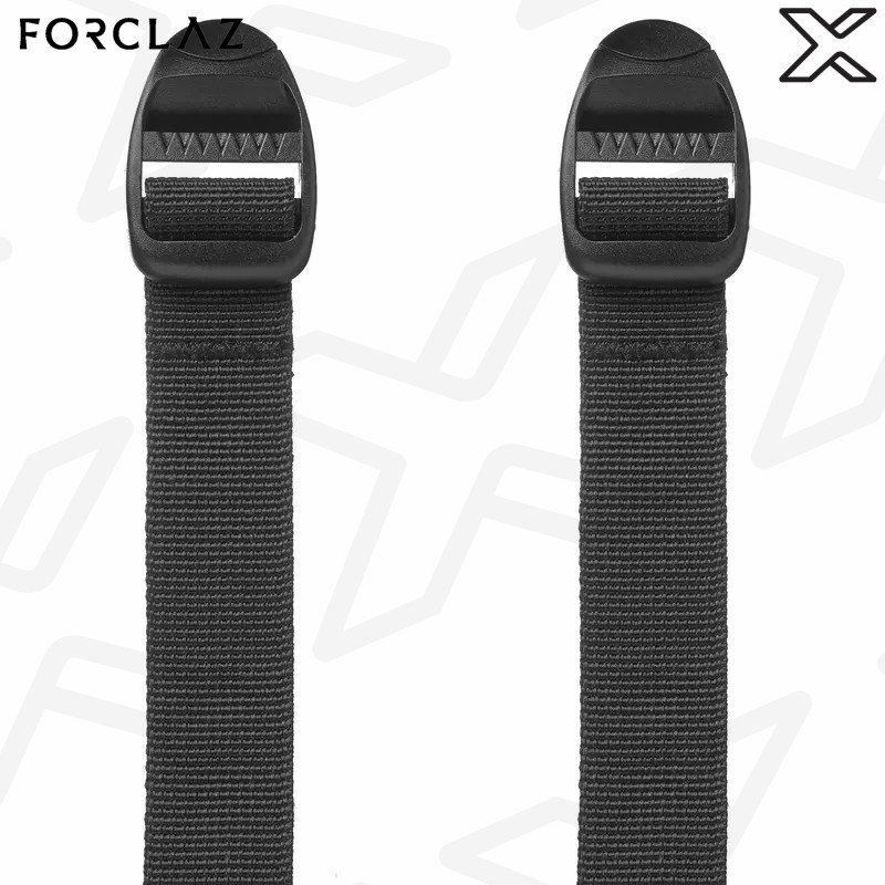 FORCLAZ สายรัด 2 เส้น (25 มม. X 1 ม.) สำหรับเป้สะพายหลังเพื่อการเทรคกิ้ง