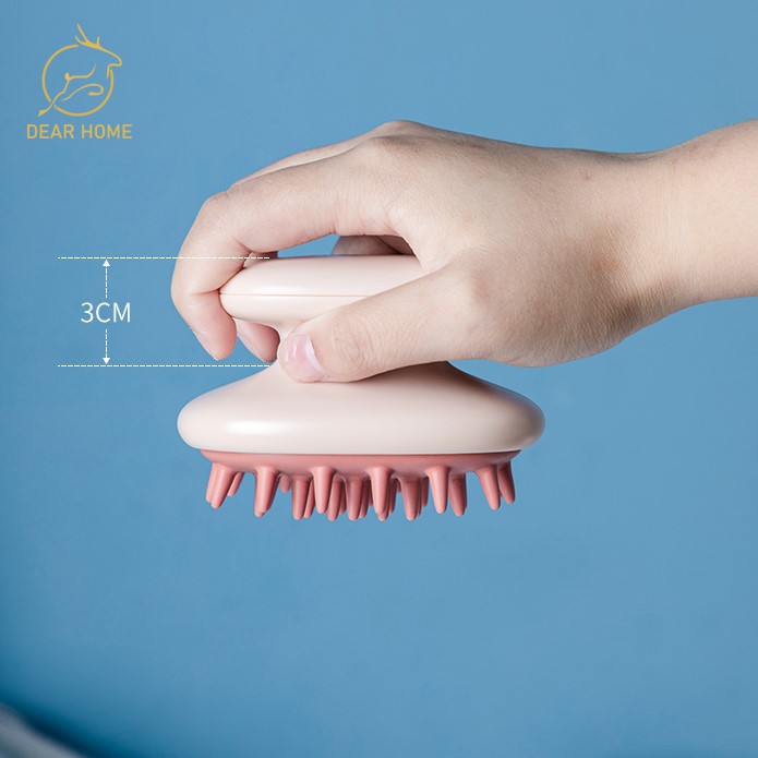Dear Home แปรงหวีนวดหัว หวีผมหนังศีรษะ แปรง หวี แปรงนวดหนังศีรษะ หวีผม แชมพู แปรง ห้องน้ำ เครื่องมือ ที่นวดศีรษะ