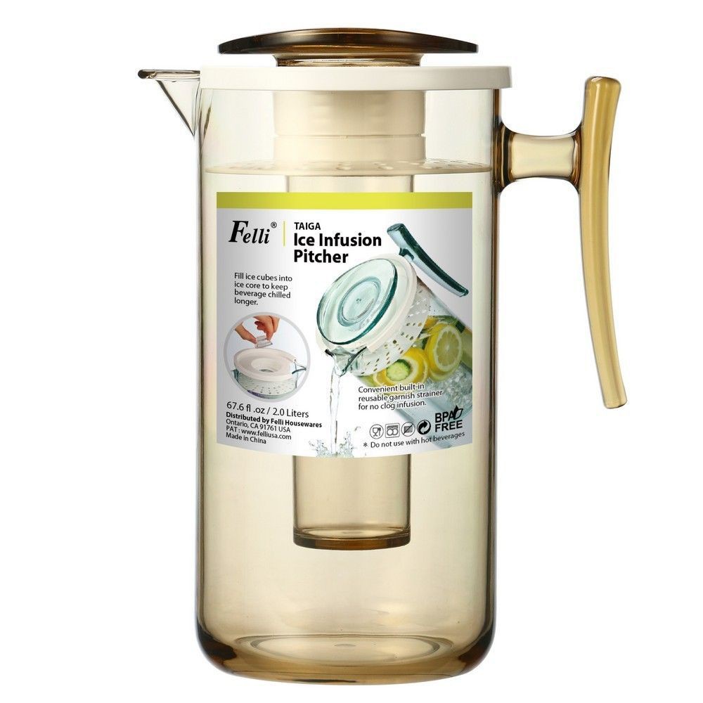 เหยือก FELLI INFUSION 2 ลิตร สีน้ำตาล SAN 2L INFUSION BROWN