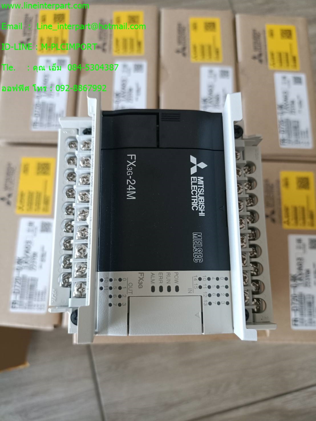 ขาย PLC FX3G-24MR/ES
