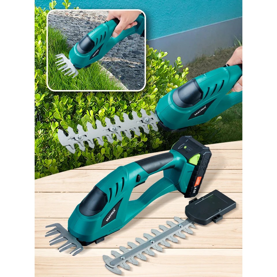 !!สินค้าขายดี!! เครื่องเล็มและดายหญ้า Mini Hedge Trimmer