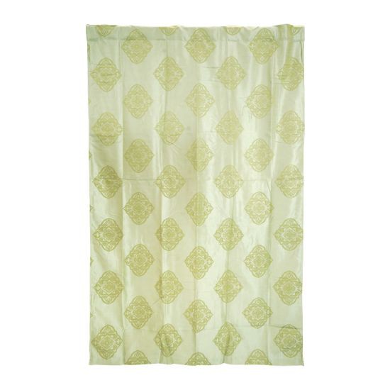 KASSA HOME ม่านหูกระเช้า ประตู รุ่น SPADINA-GN-220 PT ขนาด 138 x 220 ซม. สีเขียว ดีไซน์เรียบหรู