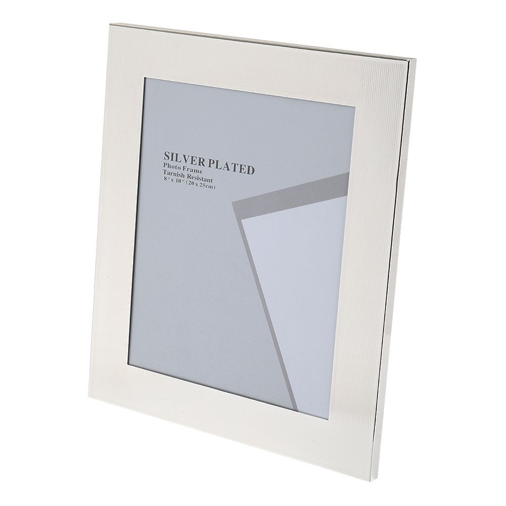 กรอบรูปไม้ HOME LIVING STYLE NETTO 8X10 นิ้ว สีเงิน กรอบรูป