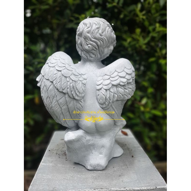 กามเทพเด็กน้อย มี 3 แบบ ปูนปั้น แต่งสวน ประดัับสวน